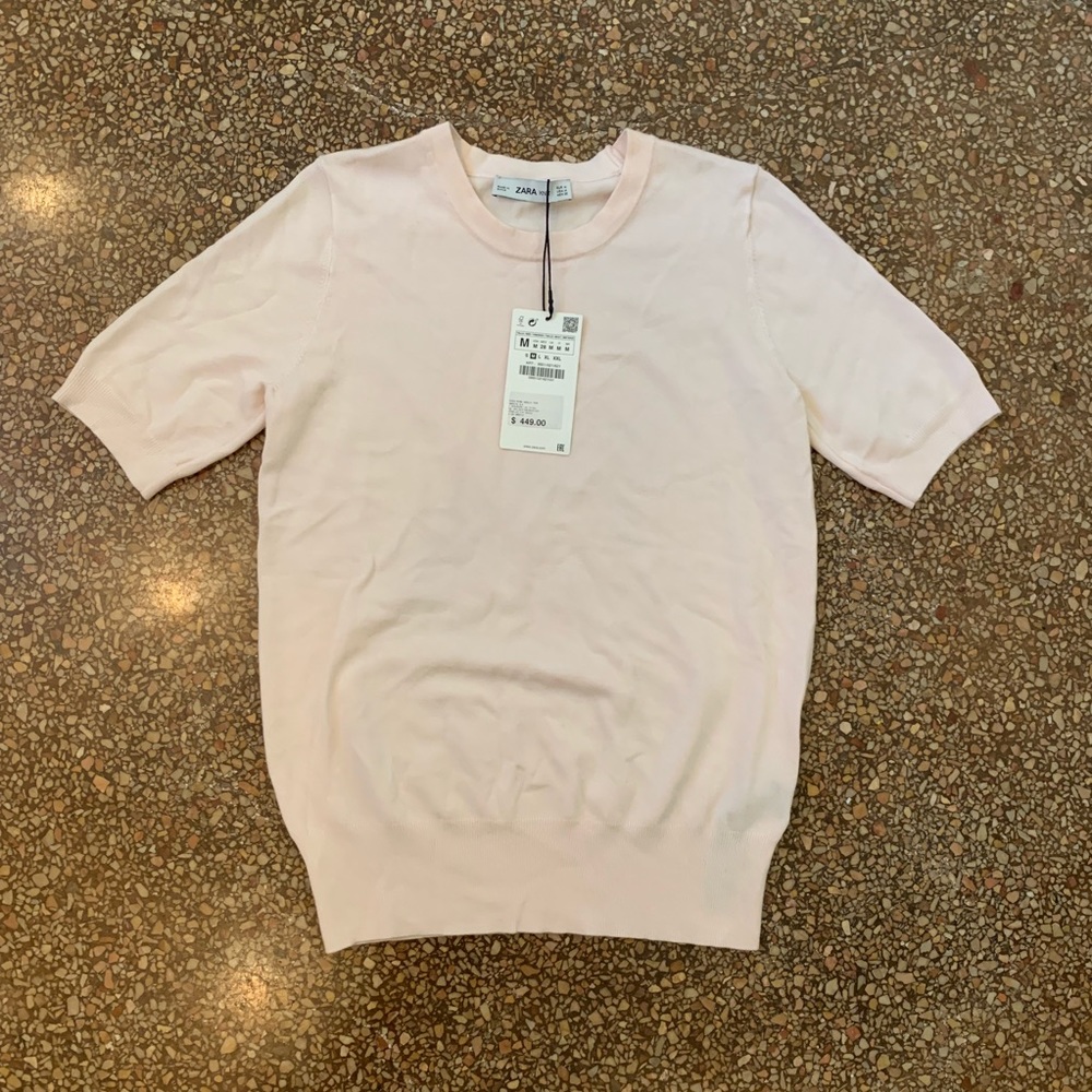 Zara knit top, M